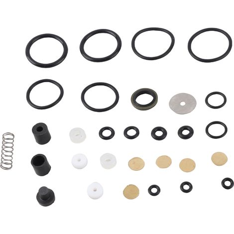 Repuestos para compresor de aire PCP de 12 V: Juego de anillos de pistón de metal y PVC de 30 MPa para bomba de alta presión. (1/5)