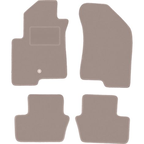 Tappetini in velluto per: Jeep Compass MK49 SUV (2007-2017) beige (1/5)