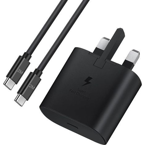 Chargeur USB C 45 W à charge rapide et câble VNOOK de 2 m avec prise type C compatible avec Samsung Galaxy S23 S24 S22. (1/5)