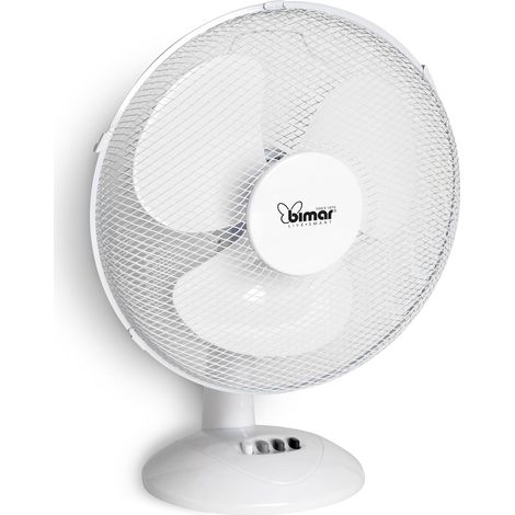 Ventilateur de Table Bimar VT502 40 cm avec 3 Vitesses Blanc (1/4)