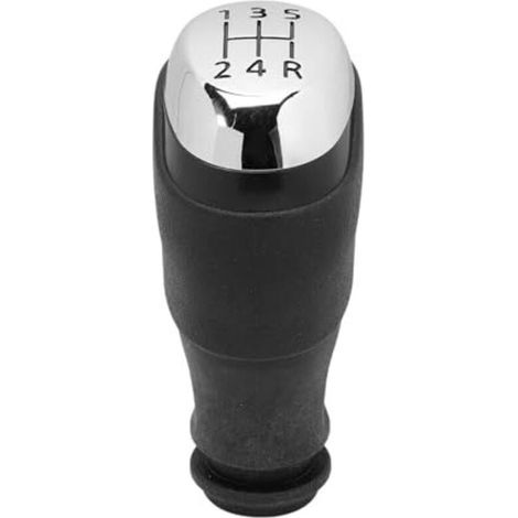 5-Gang-Schaltknauf, kompatibel mit Renault Clio 4, Chrom, Teilenummern: 328654134R, 328651259R, 328657531R, 328655866R