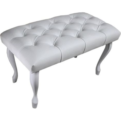 Banc, bout de lit capitonné 80x40x45 cm (1/3)