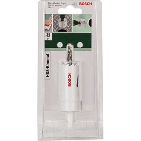 BOSCH - SEGA A TAZZA BIMETALLICA IN HSS25 MM (1/4)