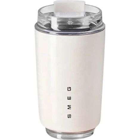 Mug isotherme 351 ml. mug de voyage étanche avec couvercle. convient aux boissons chaudes et froides (LGL). blanc. 7.65 cm x 7.65 cm x 14 cm