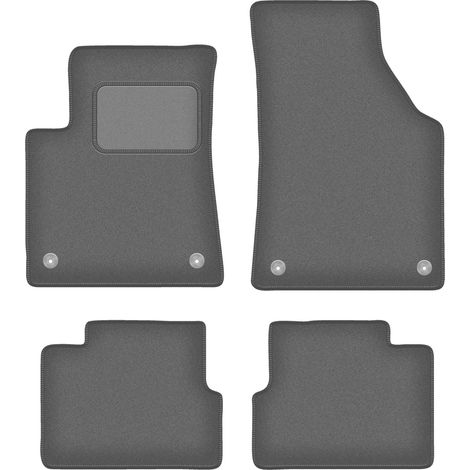 Tappetini per auto in velluto color grafite per: Jeep Cherokee KL SUV (2013-) (1/5)
