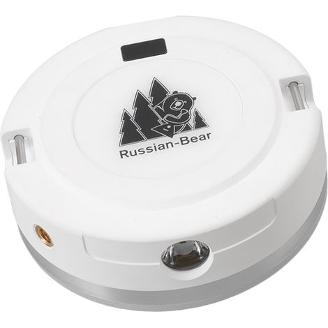 Kompakte LED-Zeltleuchte mit hoher Helligkeit, inklusive Powerbank-Funktion, für den Außenbereich, Weiß (1/5)