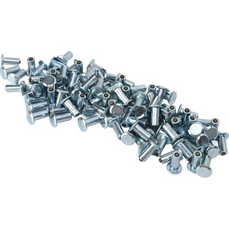 Lot de 100 goujons de roue universels antidérapants pour pneus de camions, véhicules et motos. (1/5)