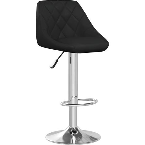 Maison Exclusive - Barhocker Schwarz Kunstleder