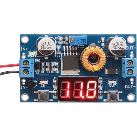 5A 75W XL4015 Adjustable DC-DC Voltage Converter DIY Step-Down Power Supply Module 4.0-38V to 1.25V-36V (1/5)