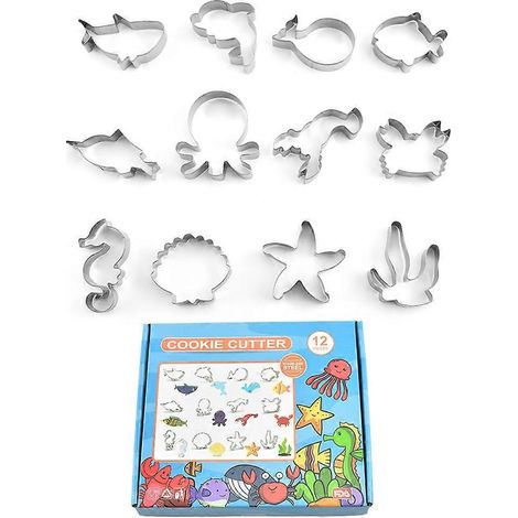 Emporte-pièces pour fondant, biscuits et autres gourmandises, en acier inoxydable.