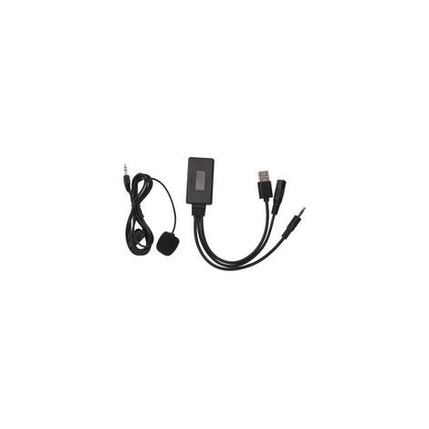 Adaptateur USB professionnel de câble d'entrée Aux Bluetooth 5.0 de voiture avec remplacement de Microphone pour Hyundai (1/5)