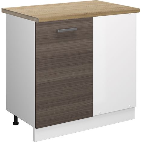 Mobile ad angolo cucina R-Line, Grigio, 86 cm , PL Rovere, Vicco (1/5)