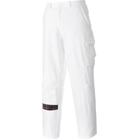 Pantalon Peintre couleur : Blanc taille XL - PORTWEST