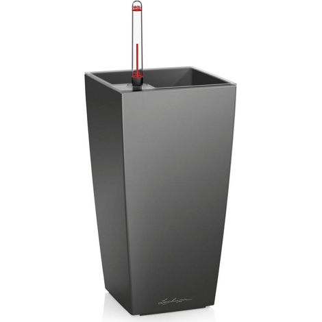 Pot Lechuza Maxi Cubi 14 Premium Kit complet - Différents Coloris Anthracite (1/4)