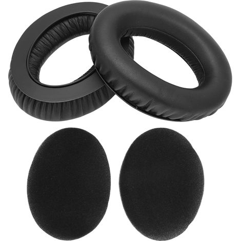 Komfortable Ersatz-Ohrpolster aus Kunstleder für Sennheiser HD600 HD580 HD545, Schallisolierung. (1/5)