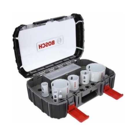 Bosch – Scie cloche BiM Progressor pour bois et métal Ø 19/25/38/44/68/83 mm – Longue durée de vie – 2608594190 (1/10)