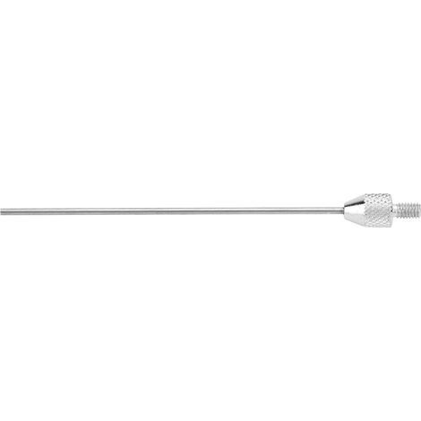 Pointe comparateur acier tungstène – R1.5x50 – contact pratique durable – accessoire atelier (1/5)