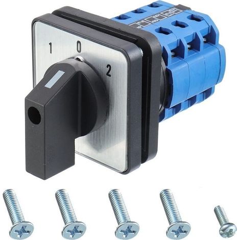 20A/660V Transferschalter 12 Anschlüsse 3 Position Drehsteuerung Nocken SZW26-20/D303.3 (1/4)