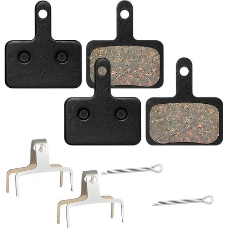2 Paar Scheibenbremsbeläge kompatibel mit Shimano B01S Deore MT200 M575 M525 M485, Tektro, TRP, MTB E-Bike Bremsbeläge Ersatz (1/5)