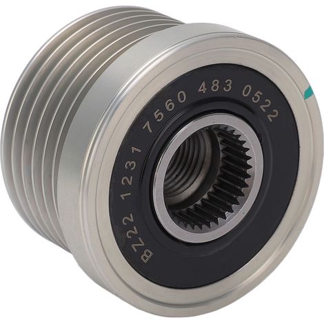 Poulie de courroie d'alternateur Bosch, roue libre d'embrayage 535018310 pour 128i, 325i, 328i, 330i, 335i, 525i, 528i, 530i, X3 et X5 (1/5)