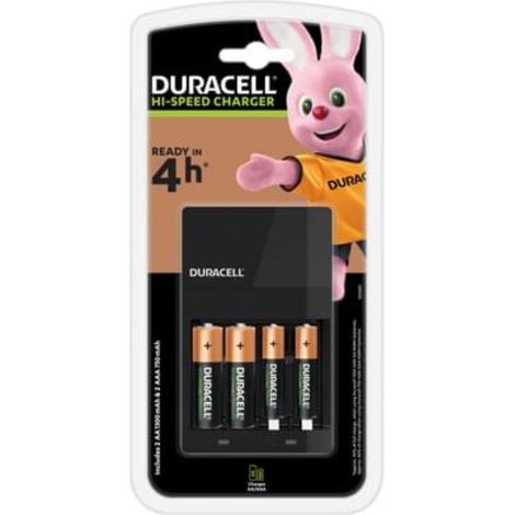Duracell Ladegerät CEF14 mit 2AA u. 2AAA