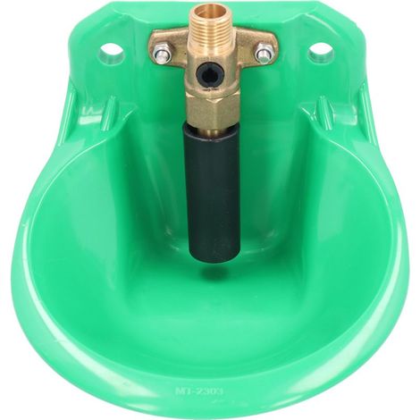 Bol d'eau automatique pour bétail avec valve en cuivre, abreuvoir pour moutons et porcs, accessoire d'abreuvement. (1/5)
