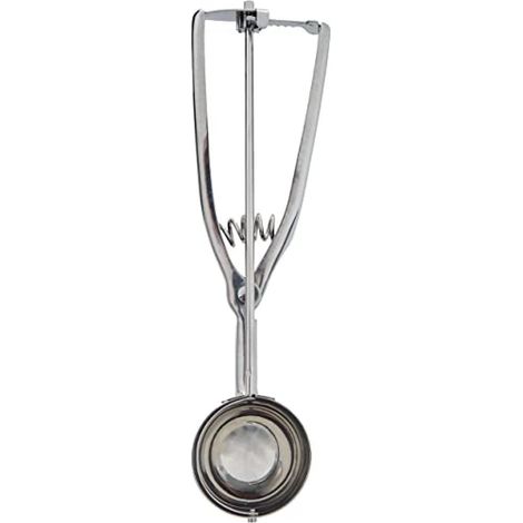 Fackelmann 45931 Nirosta - Porzionatore per Palline di Gelato, ø 50 mm, in Acciaio Inox (1/4)