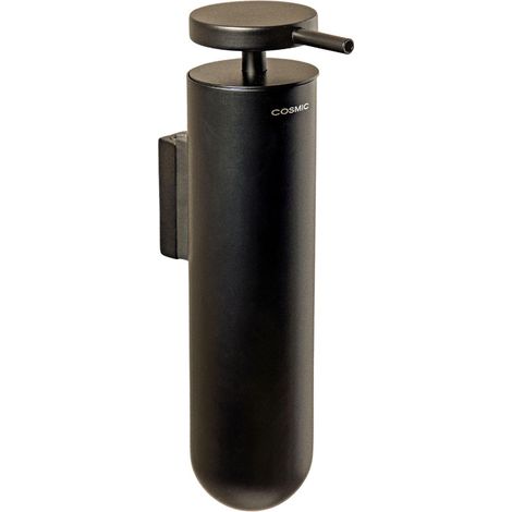 Cosmic Liquid Soap Dispenser  Black Matte Black Geyser DUAL SMARTFIX