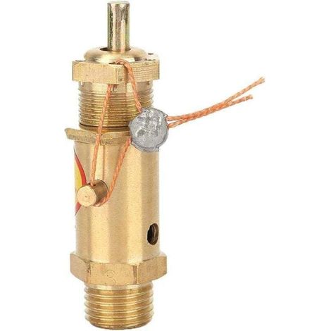 Clapet anti-retour pour compresseur d'air, soupape de sécurité en laiton G1/4, pièces de rechange pour palier de butée de chaudière/générateur de vapeur.