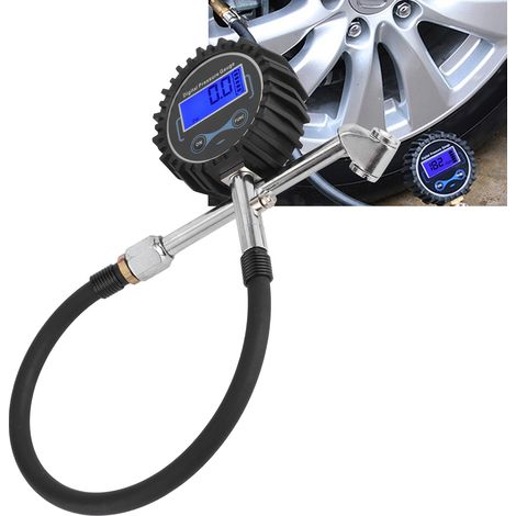 Manomètre numérique de gonfleur de pneu 3-200PSI, affichage LCD universel pour voiture, moto, camions