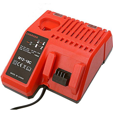 Chargeur de batterie Li-ion pour 12 V 14.4V 18V C1418C 48-11-1815 / 1828/1840 M18 / 14/12 Lithium (1/5)