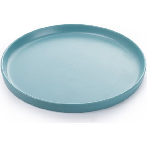 Plateau rond pour dîner, assiette à salade créative pour petit-déjeuner occidental, dessert et salade (1/5)