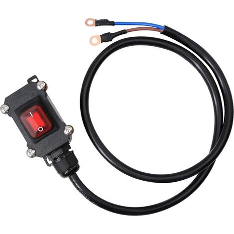 Dispositif de coupure de batterie de moto étanche durable avec fil de cuivre épais et boîtier isolé pour vélos 12 V (1/4)