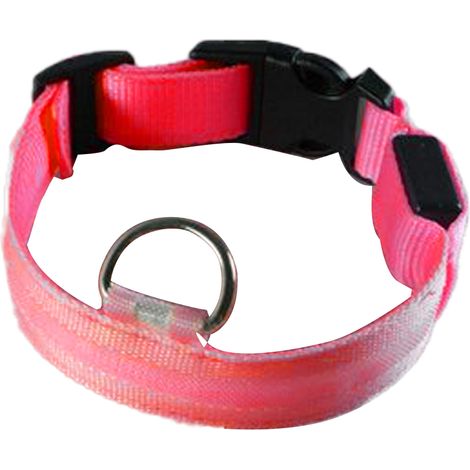 Collier Chien Led Rechargeable Usb - Nylon Réfléchissant 3 Modes Clignotement - Sécurité Nuit Extérieur - Taille Ajustable (1/5)