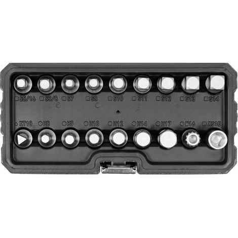 Yato, modelo YT-05991, Mantenimiento y reparación de vehículo, herramienta confiable y duradera, 18 piezas por paquete, ideal para reparaciones y mantenimiento de vehículos