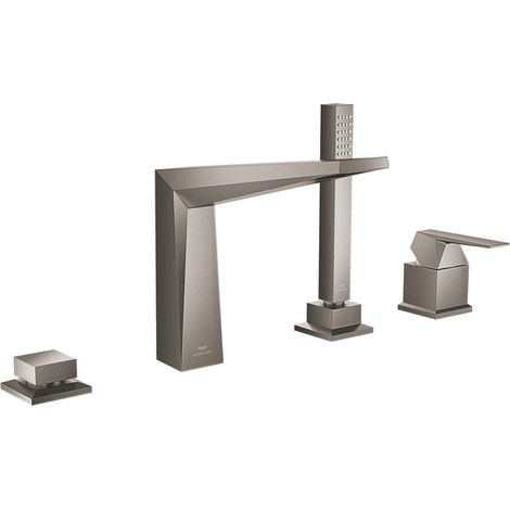 Grohe Allure Brilliant Mitigeur Bain/Douche 4 trous Anthracite, 29405AL0 (1/2)