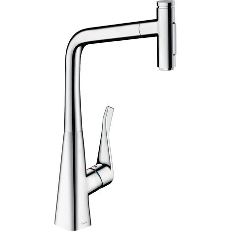 Hansgrohe Metris Select M71 Cromato Miscelatore Lavello Cucina 73820000 (1/4)