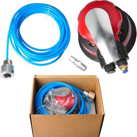 Applicable Polisseuse Pneumatique Kit De Ponceuse Avec Entrée Pouce Pour Meubles Outils De Cirage Et Polissage (1/5)