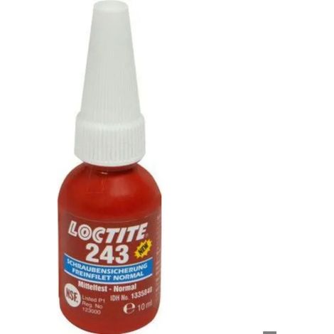 Bloqueador de roscas Loctite 243 fuerza media 10 ml