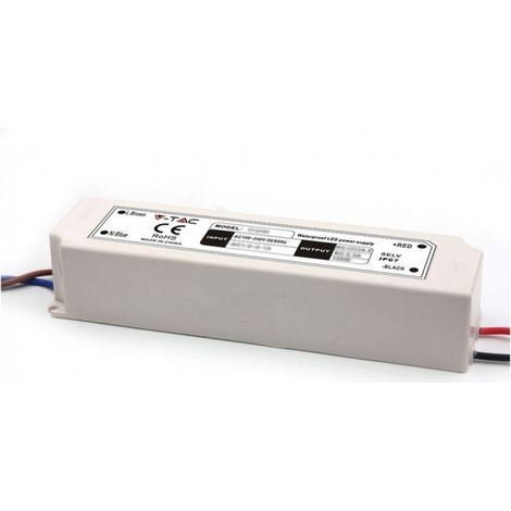 Alimentatore LED Plastic SLIM Power Supply - 150W 12V IP67
