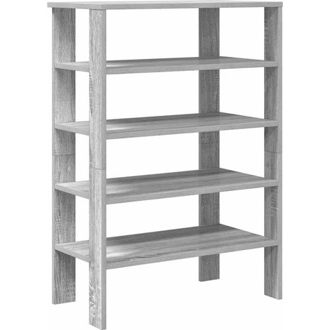 Maison Exclusive - Scarpiera Grigio Sonoma 61x32x87,5 cm in Legno Multistrato