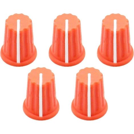 Bouton rotatif de remplacement pour égaliseur, potentiomètre, bouton de fader, capuchon de tige de poussée, capuchon de bouton-A (1/4)