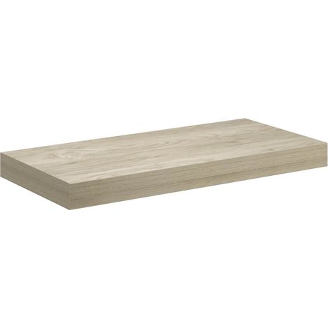 Maison Exclusive - Schwebendes Wandregal Eichefarben 50x23x3,8 cm
