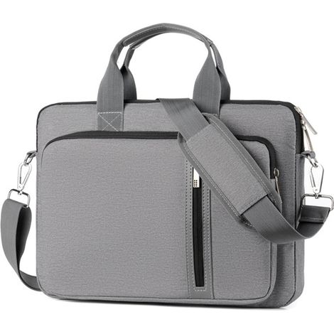 Sac de transport pour animaux de compagnie, sac bandoulière imperméable mains libres pour chien et chat, bandoulière réglable avec poche avant et ceinture de sécurité, idéal pour les voyages en extéri (1/5)