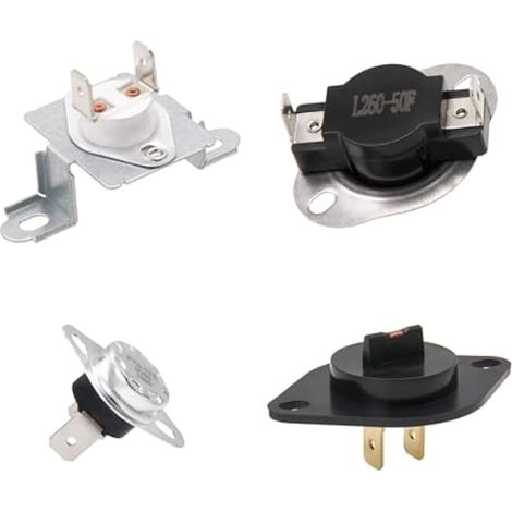 Thermostat, thermistance et fusible thermique de rechange pour Samsung DVE45T3200W/A3 DVE52M7750V/A3 DVE55A7300E/A3 DVE45R6300V/A3 DV42H5200EW/A3 DV42H5200EF/A3 DV40J3 000EW/A2 DV448AEP/XAA (1/5)