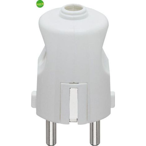 Spina Vimar 2P+T 16A tedesco assiale bianco