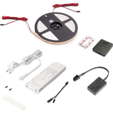 Kit bande LED cuisine Emuca Neonlynx H 5 m 4000K 24V DC