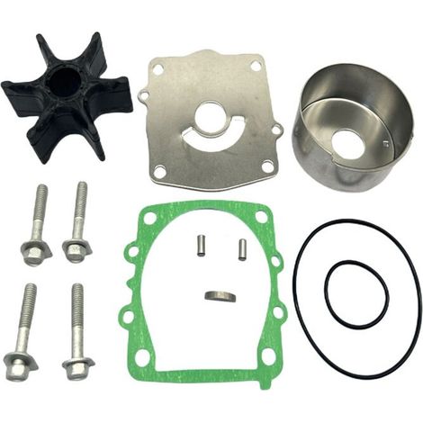 Adecuado para kits de impulsores de bomba de agua (incluida la carcasa) 6G5-W0078-A1 6G5-W0078-01-00, apto para motores fueraborda de dos tiempos de 150, 175, 200 y 225 caballos de fuerza.
