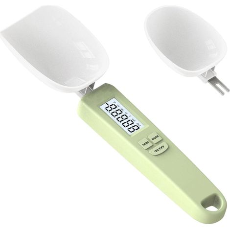 Cucchiaio dosatore digitale con bilancia elettrica di precisione per la cucina casalinga e professionale. (1/4)