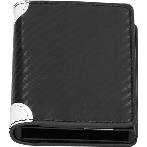Portefeuille avant en cuir PU avec poches pour cartes de crédit, étui à monnaie, pour hommes et femmes
